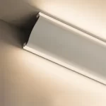 Perfil Led Alumínio Linear Sobrepor RodaTeto 80mm X 80mm REF:262 - Imagem 3