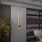 Arandela de Parede Slim 1 Metro c/ Canopla Deslocada 3000k - Imagem 3