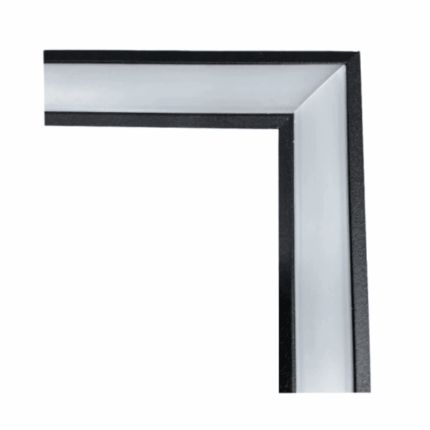 Emenda Canto Teto-Teto para Perfil de Embutir Ref 201 - Alumi