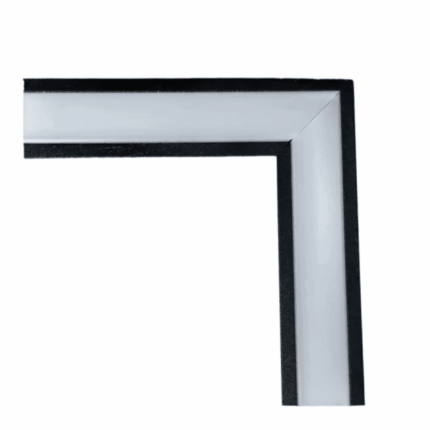 Emenda Canto Teto-Teto para Perfil de Embutir Ref 202 - Alumi