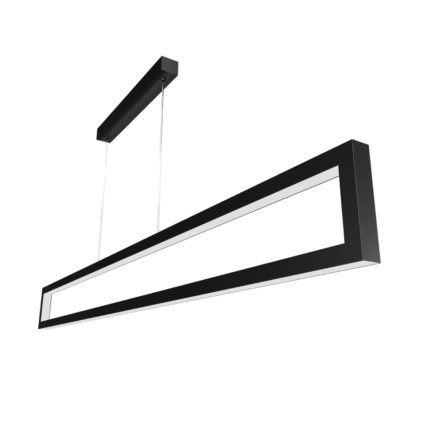 Pendente Volutto Luz Indireta Retangular com Canopla 3000K  Alumi