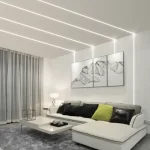 Perfil Led Alumínio Linear Embutir 25mm x 14mm - Ref: 236 - Imagem 3