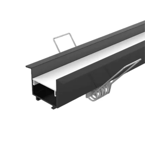 Perfil Led Alumínio Linear Embutir 35mm x 19mm 258 - Imagem 3