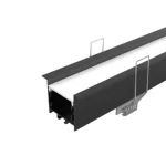 Perfil Led Alumínio Linear Embutir 50mm X 35mm REF:246 - Imagem 2
