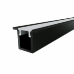 Perfil Led Alumínio Linear Embutir Nano 13mm x 9mm REF 341