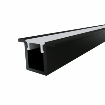Perfil Led Alumínio Linear Embutir Nano 13mm x 9mm REF 341