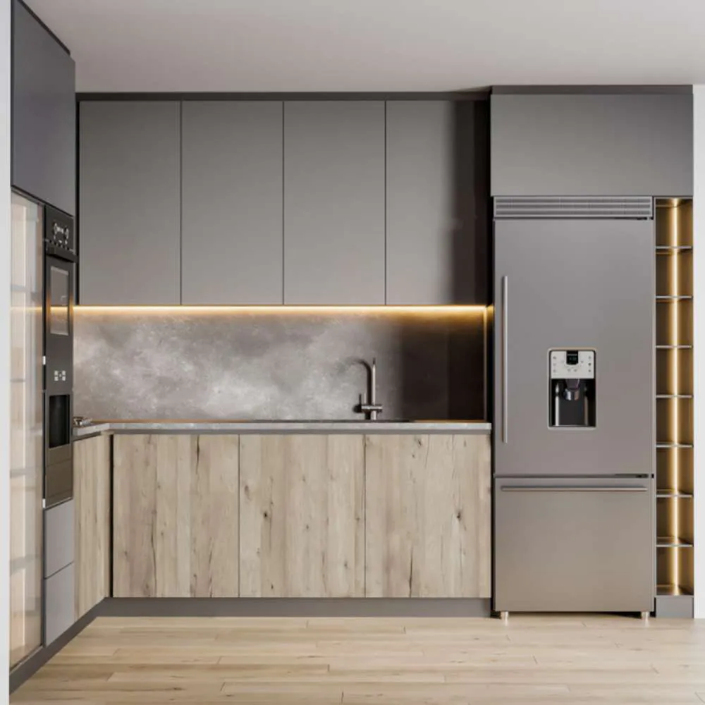 Perfil Led Alumínio Linear Embutir Nano 13mm x 9mm REF 341 - Imagem 3