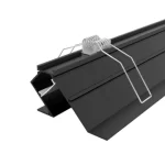 Perfil Led Alumínio Linear Embutir Wall Washer 66mm X 38mm REF:223 - Imagem 2