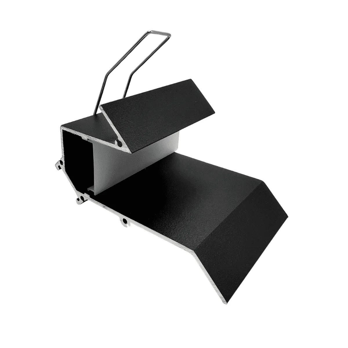 Perfil Led Alumínio Linear Embutir Wall Washer 66mm X 38mm REF:223 - Imagem 4