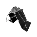 Perfil Led Alumínio Linear Embutir Wall Washer 66mm X 38mm REF:223 - Imagem 3