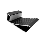 Perfil Led Alumínio Linear Rodapé De Embutir 18,8mm x 60mm - Ref- 222 - Imagem 5