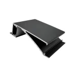 Perfil Led Alumínio Linear Rodapé De Embutir 18,8mm x 60mm - Ref- 222 - Imagem 4