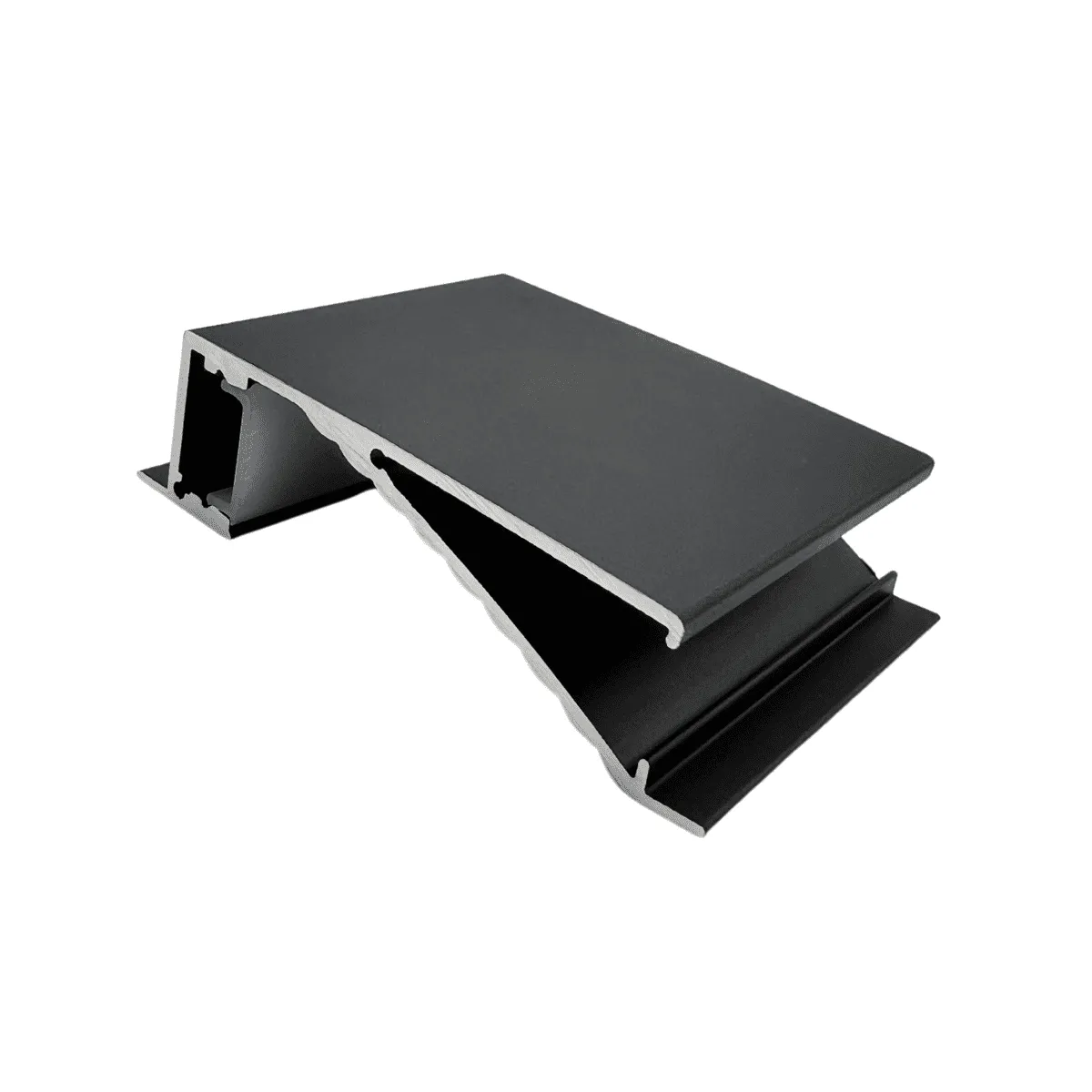 Perfil Led Alumínio Linear Rodapé De Embutir 18,8mm x 60mm - Ref- 222 - Imagem 4