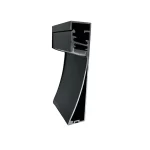 Perfil Led Alumínio Linear Rodapé Sobrepor 20mm X 100mm REF:248 - Imagem 5