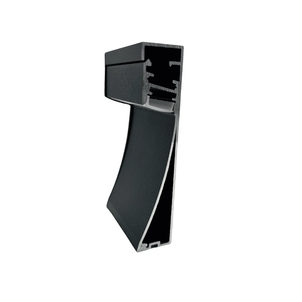 Perfil Led Alumínio Linear Rodapé Sobrepor 20mm X 100mm REF:248 - Imagem 5