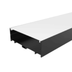 Perfil Led Alumínio Linear Sobrepor 100mm x 35mm REF292