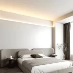 Perfil Led Alumínio Linear Sobrepor 22mm X 49mm - REF259 - Imagem 3