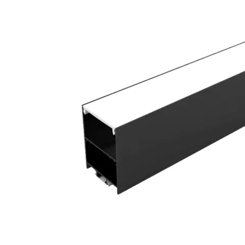 Perfil Led Alumínio Linear Sobrepor 35mm X 50mm Ref: 231 - Imagem 3