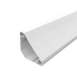 Perfil Led Alumínio Linear Sobrepor RodaTeto 80mm X 80mm REF:262 - Imagem 4