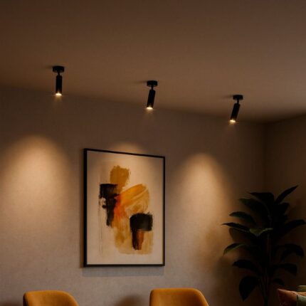 Spot Direcionável Firenzzi C/ Canopla Redonda