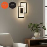 Arandela Plafon Volutto Duplo Quadro Luz Indireta 22,8W