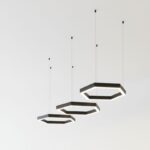 Luminária Pendente Hexagonal Colmeia - Imagem 7