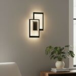 Arandela Plafon Volutto Duplo Quadro Luz Indireta 22,8W